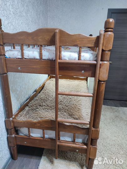 Двухъярусная кровать бу