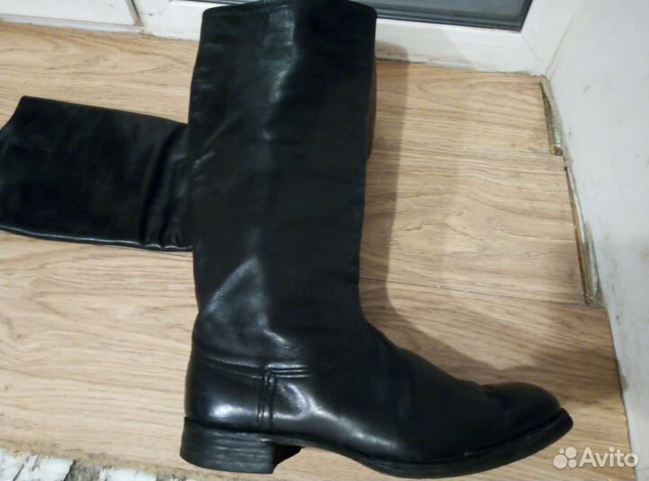 Сапоги офицерские хромовые б/у раритет