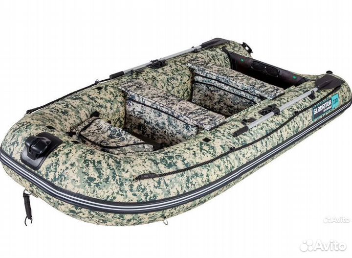 Лодка пвх Gladiator C330AL camo