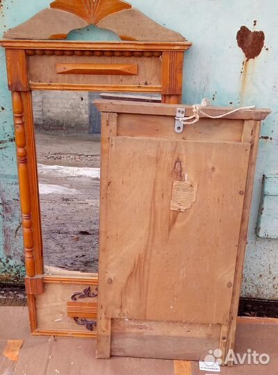 Рама зеркало старинное