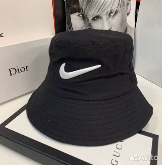 Панама с принтами: Nike, Tommy Hilfiger