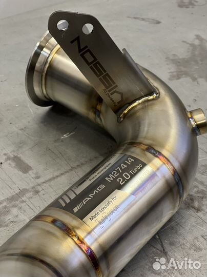 Даунпайп E200 E300 W213 C200 C250 W205 GLC 250