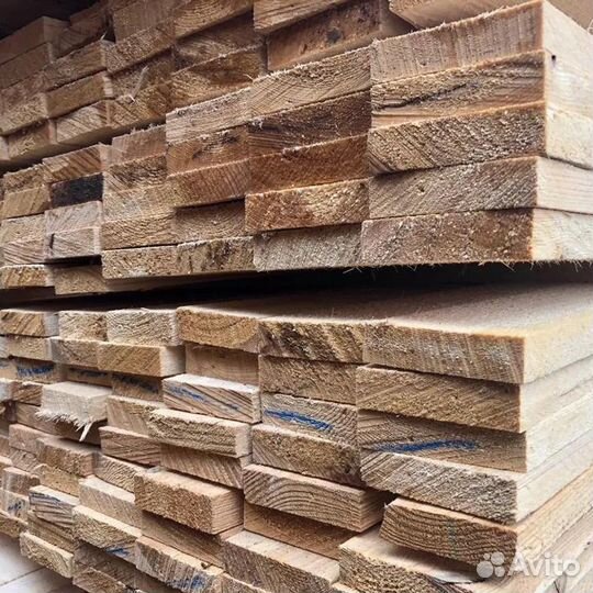 Доска обрезная 25х100х6000 - 1сорт