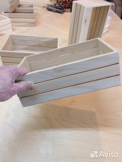 Ящик деревянный реечный