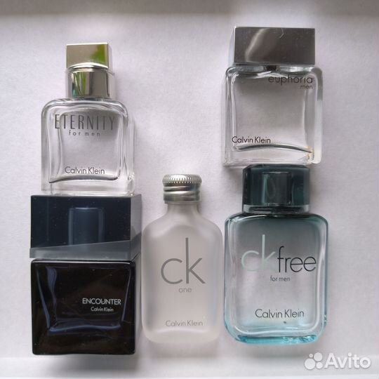 Пустые флаконы от парфюма CK