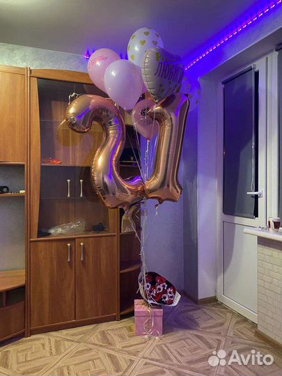 Фонтан из гелиевых шаров (купи ей шарик )