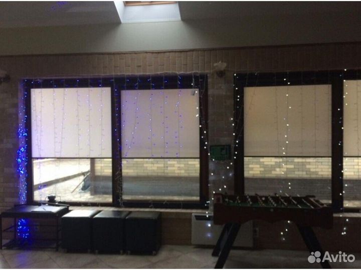 Мансардные шторы D571