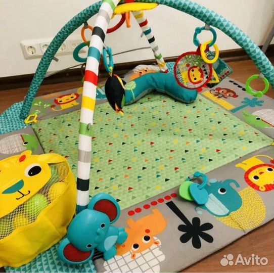 Развивающий коврик bright starts