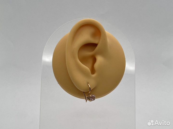 Золотые серьги