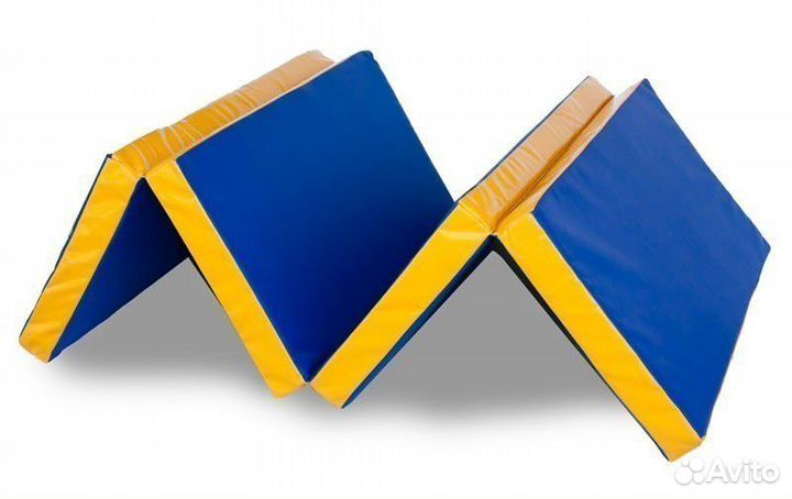 Мат гимнастический складной 2х1 м Толщина10 см