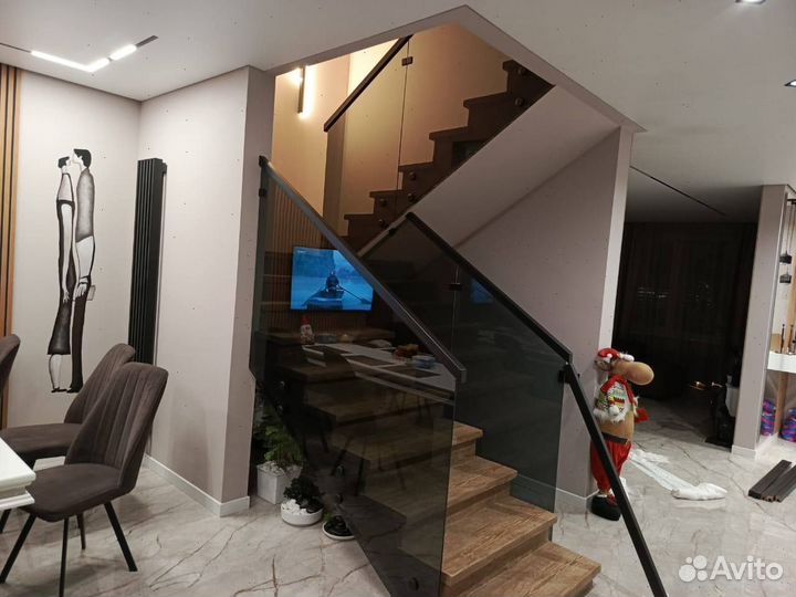 Стеклянные ограждения для балконов