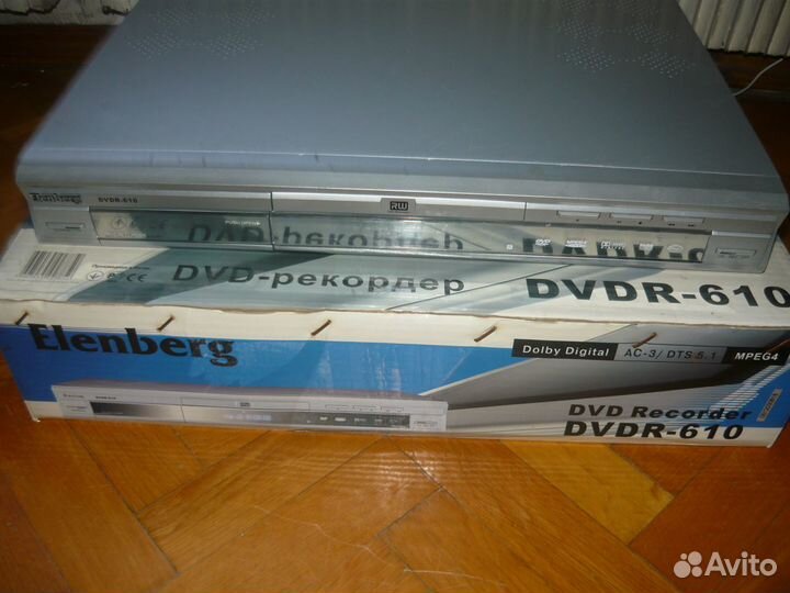 Двд плеер Рекордер Elenberg dvdr-610