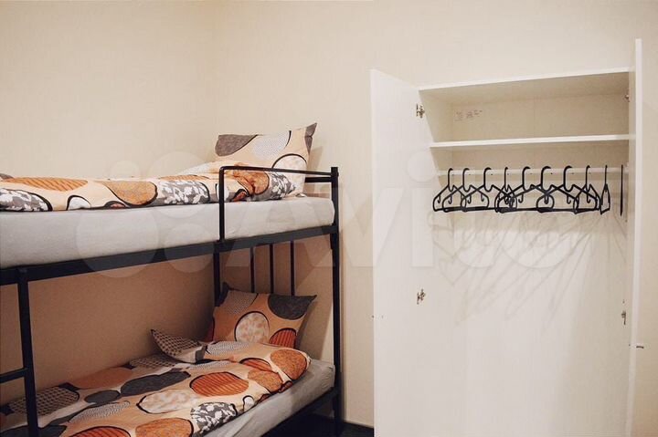 Комната 18 м² в 2-к., 4/5 эт.