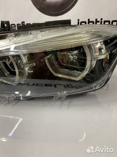 Фара левая черная рестайлинг BMW F30 F31