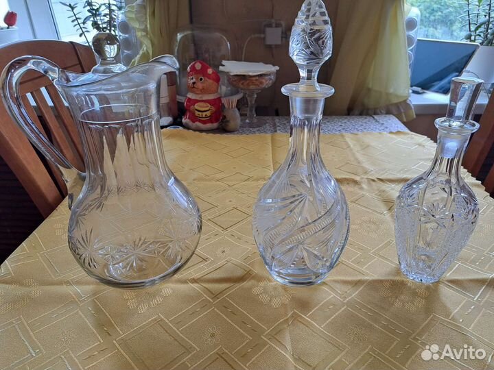 Графин хрустальный