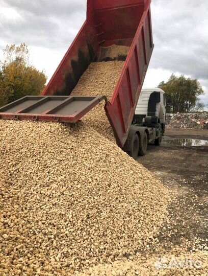 Известняковый щебень доставка