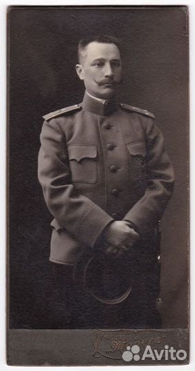 Литва. Ковна. Подполковник артиллерии 1910-е гг