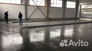 Бетонные полы. Промышленные полы.Полимерные полы