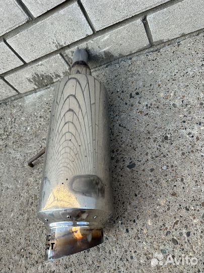 Глушитель прямоточный банка prosport