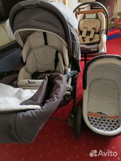 Детские коляски 3 в 1 бу трансформер
