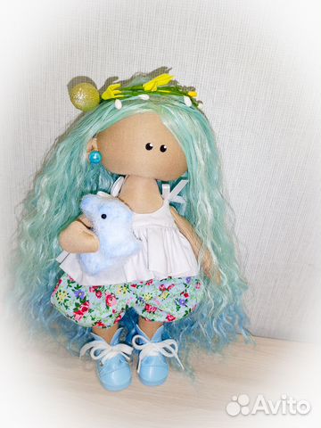 Интерьерная кукла ручной работы
