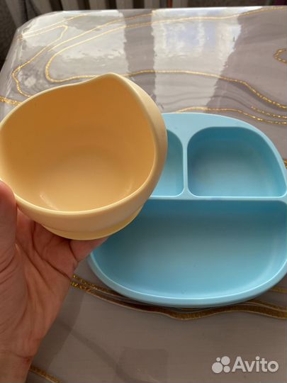 Детская тарелка для прикорма