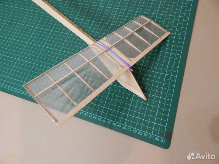 Планер Shark 650 кит набор для сборки бальза