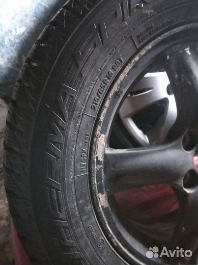 R16 Advanta ST 215/65, PCD 5x114.3 DIA 64