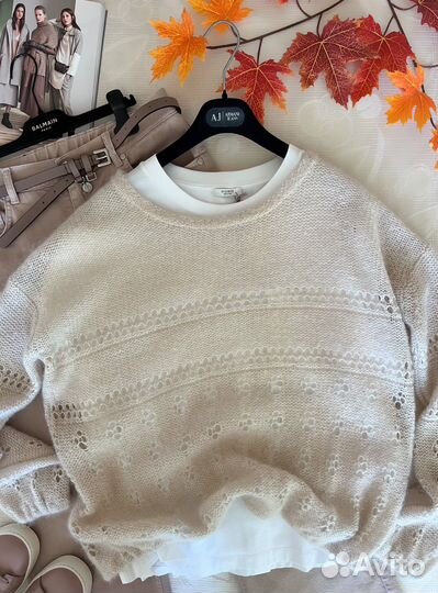 Джемпер мохер My Sunday Morning (Франция) 48-50