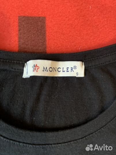 Moncler футболка Made in Italy оригинал женская