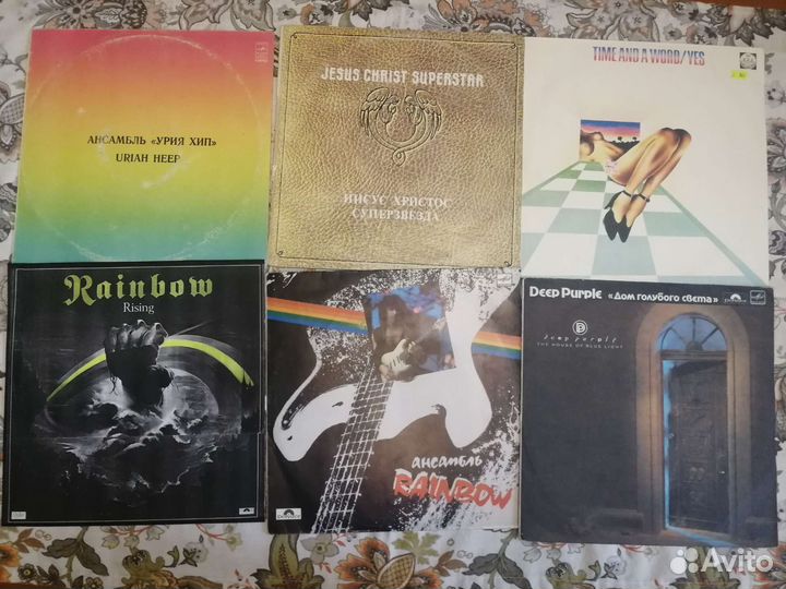 Зарубежный рок и др. на виниле