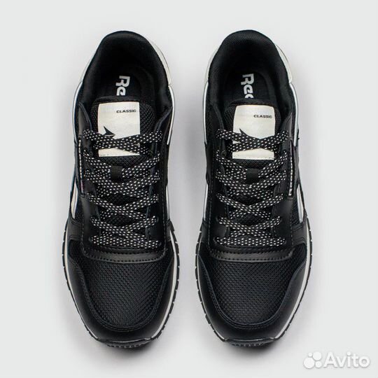 Кроссовки Reebok Classic Leather Black / White