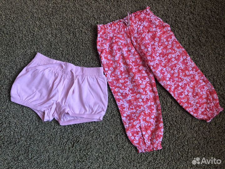 Пакет одежды для девочки 2-3 года