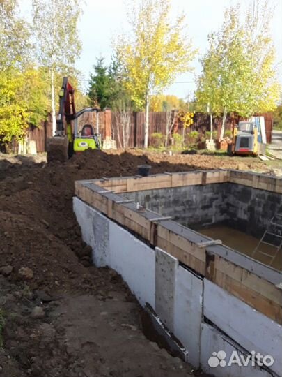 Услуги мини-экскаватора