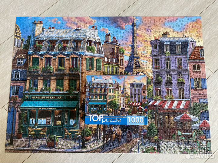 Пазлы hatber, castorland, TOP, step puzzle