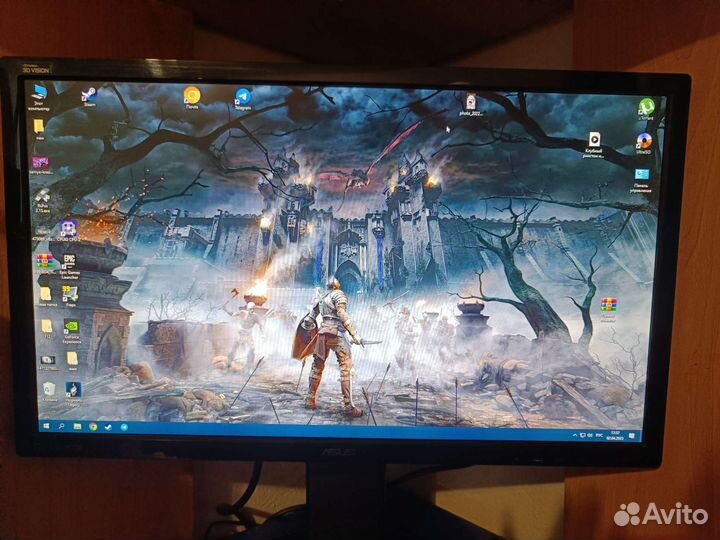 Игровой монитор 3D 144гц Asus vg248qe