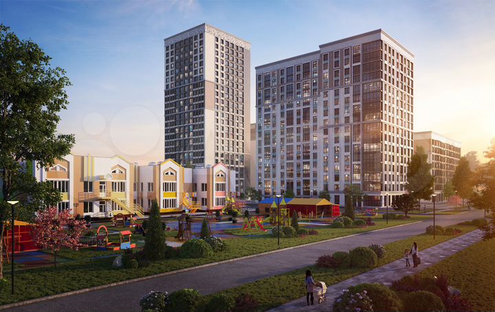 1-к. квартира, 44 м², 19/24 эт.