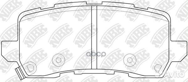 Колодки тормозные задние 43022TZ5H02 43022TZ3A51