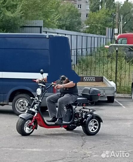 Электроскутер White siberia PRO trike 3000W