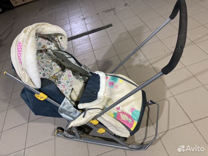 Санки коляска ника 7 2