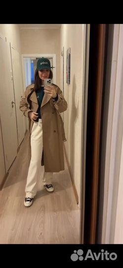 Тренч женский lime