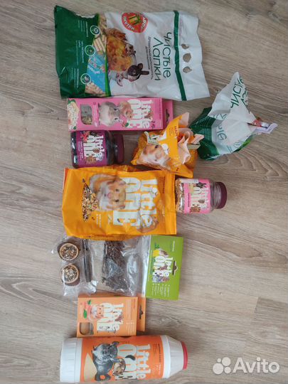 Еда для хомяка