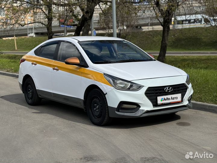 Hyundai Solaris 1.4 AT, 2017, 247 456 км
