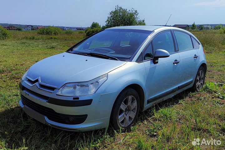 Citroen C4 1.6 AT, 2006, битый, 153 000 км