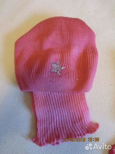 Шапки, перчатки, шарфы от 5 - до 10 лет