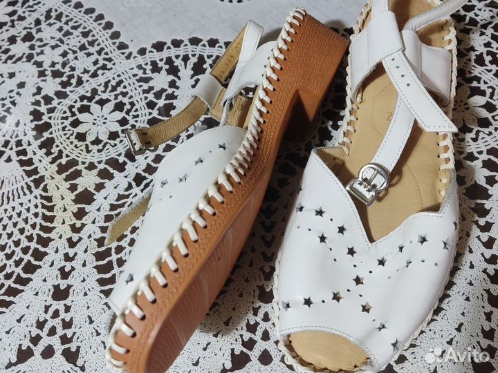 Босоножки женские 37 размер натуральная кожа