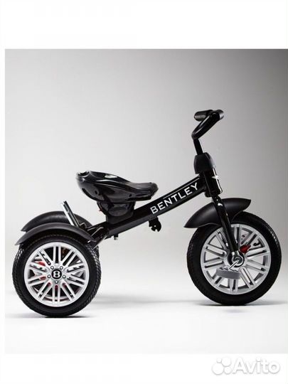 Велосипед коляска с ручкой