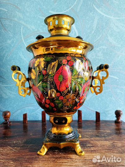 Самовар СССР роспись