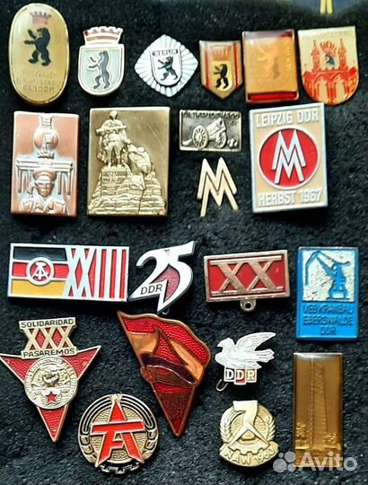 Гдр значки-Берлин, города, Интернационал