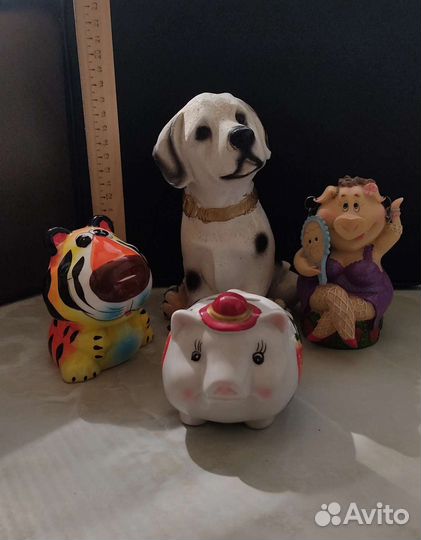 Статуэтки копилки фигурки животных